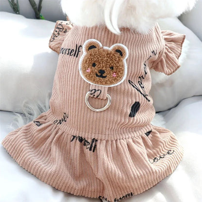 SWEET BABY BEAR DRESS