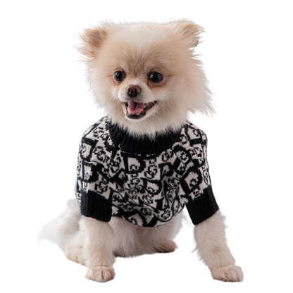 DOGIOR BLACK SWEATER