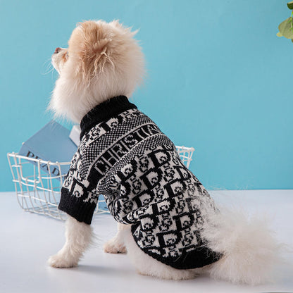 DOGIOR BLACK SWEATER