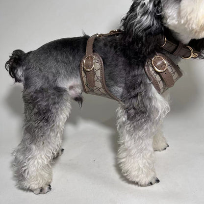 LUXURY LEATHER POOCHI ONLY HARNESS