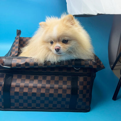 Chewy Vee Leather Car Seat