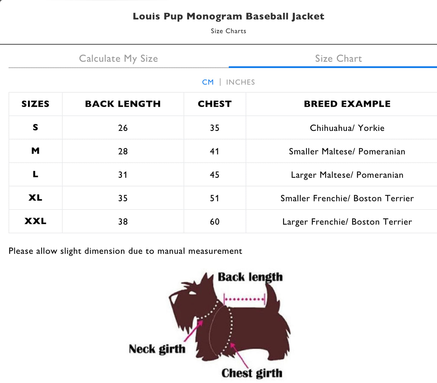 Louis Pup Monogram Baseball Jacket