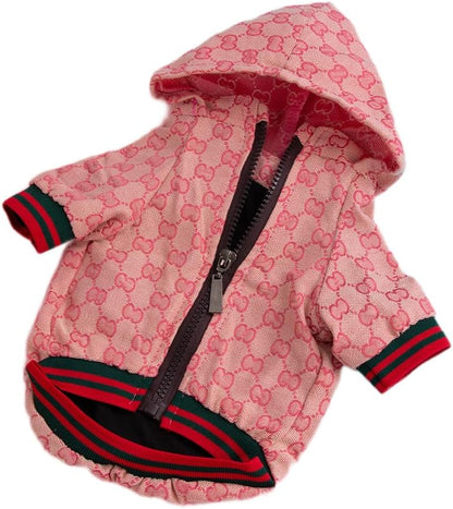 Zoi Designer Dog Jacket Pink